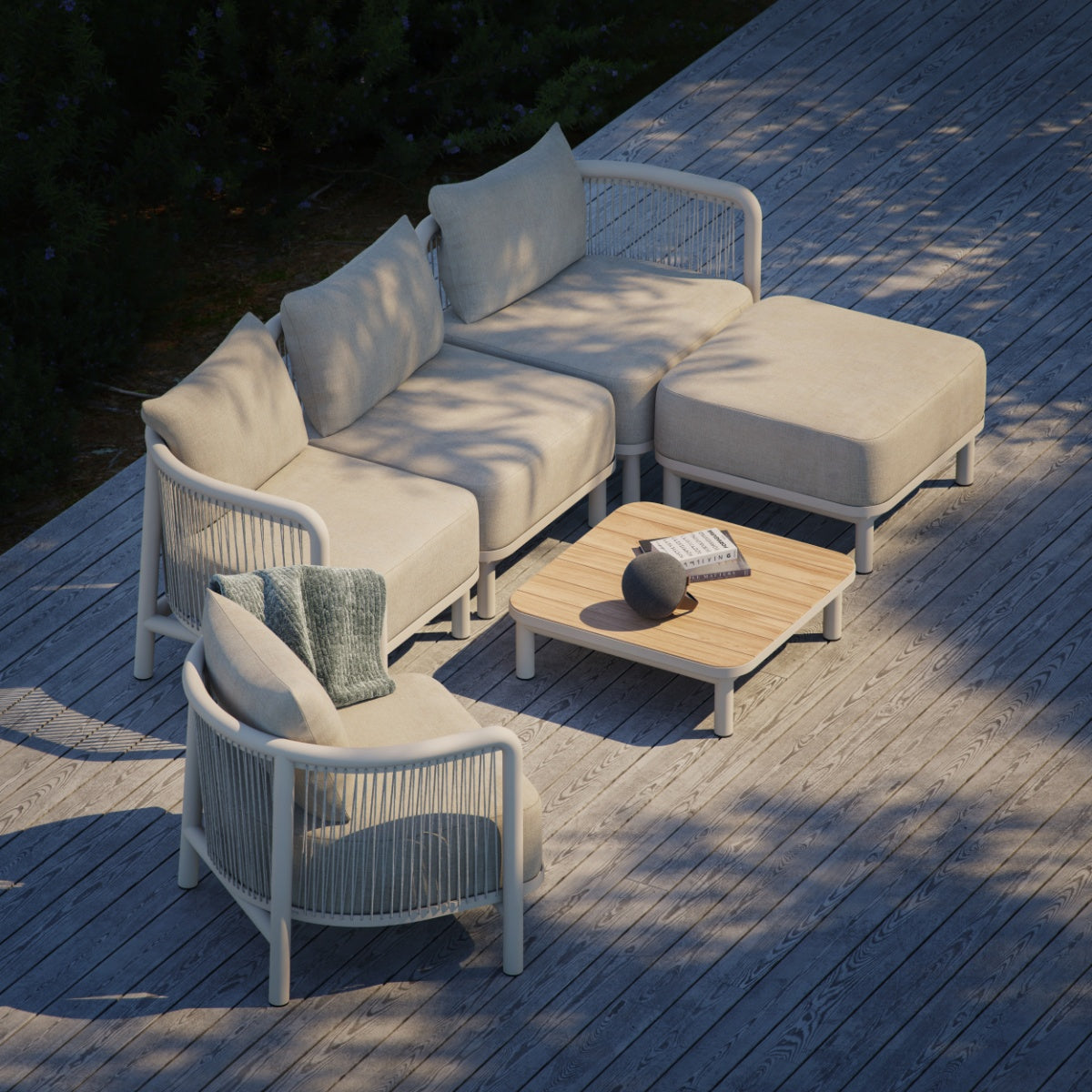 Kirra Lounge Sofa - Pouf