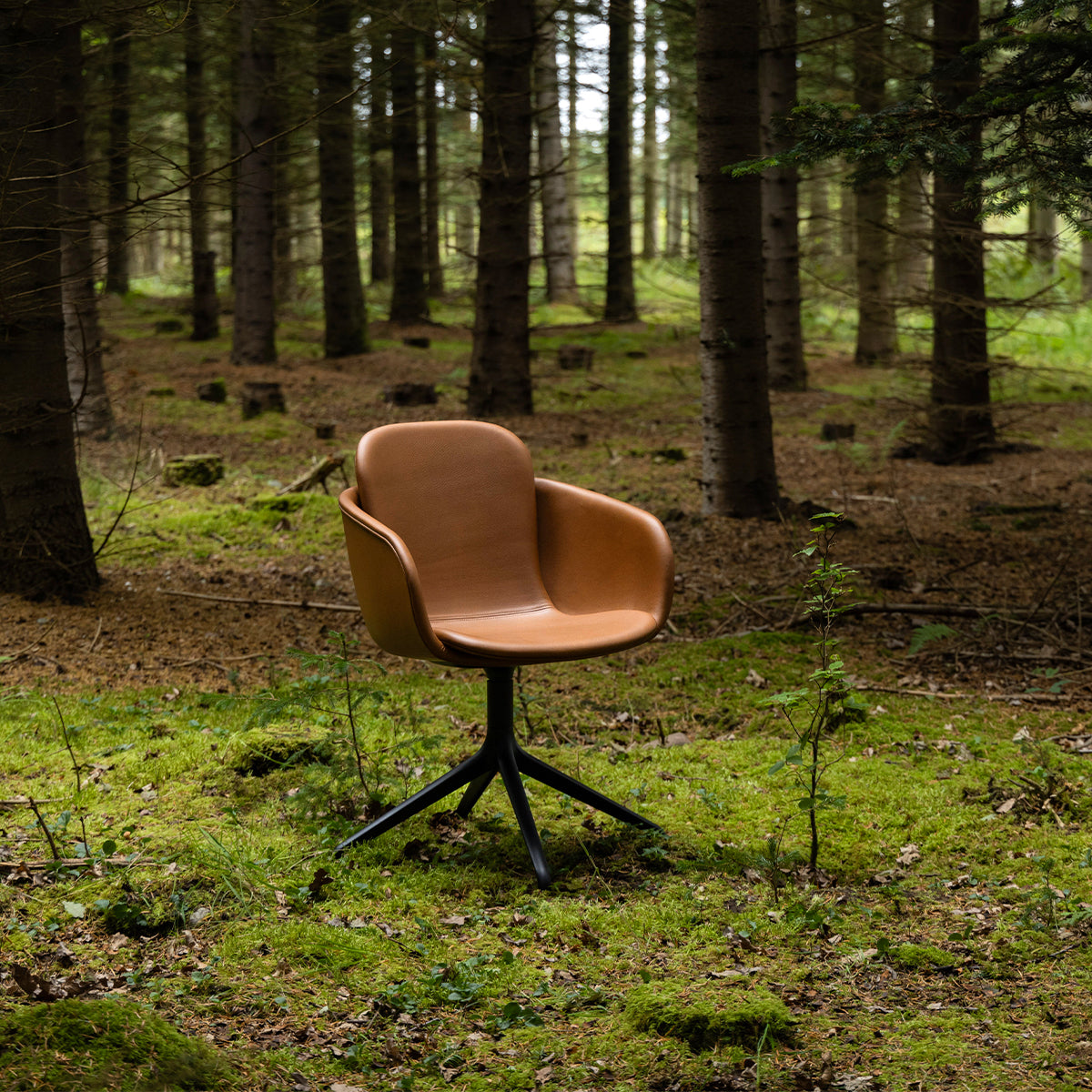 Chair no. One S2 Black Swivel