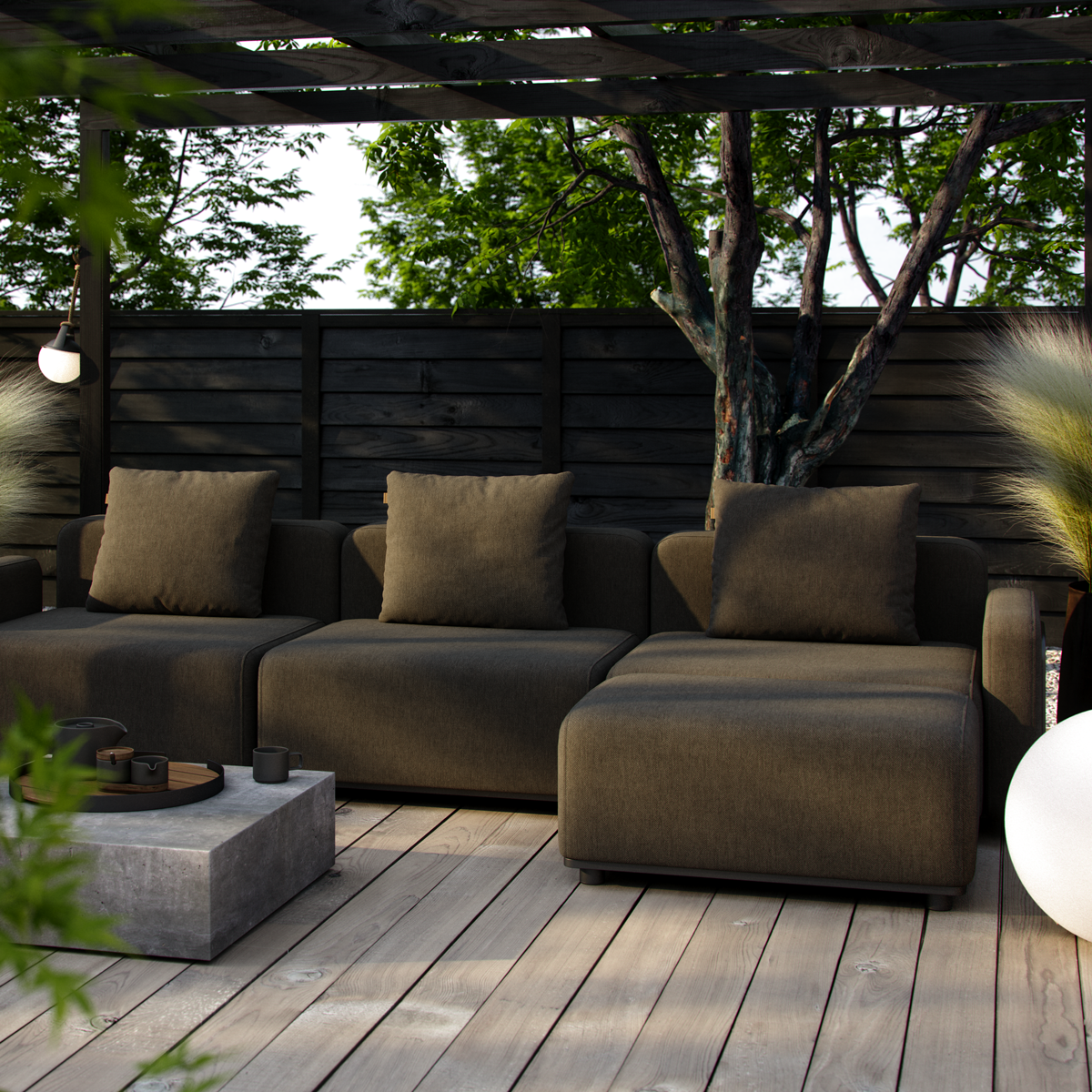 Cobana Lounge Sofa - 4 seater