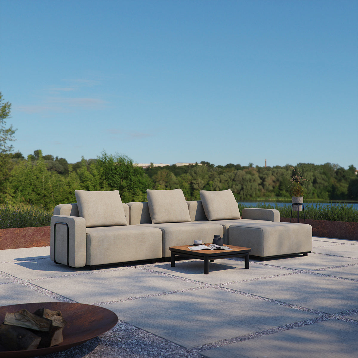 Cobana Lounge Sofa - 4 seater