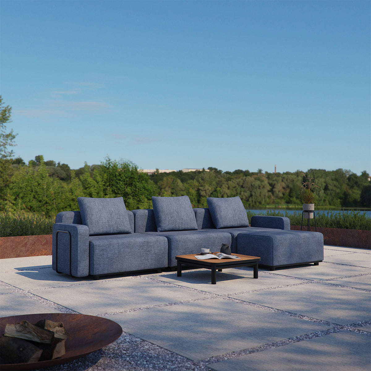 Cobana Lounge Sofa - 4 seater