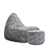 Lounge Chair & Pouf Noir - Limited Edition