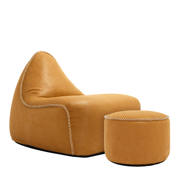 Luna Lounge Chair & Pouf