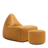 Luna Lounge Chair & Pouf