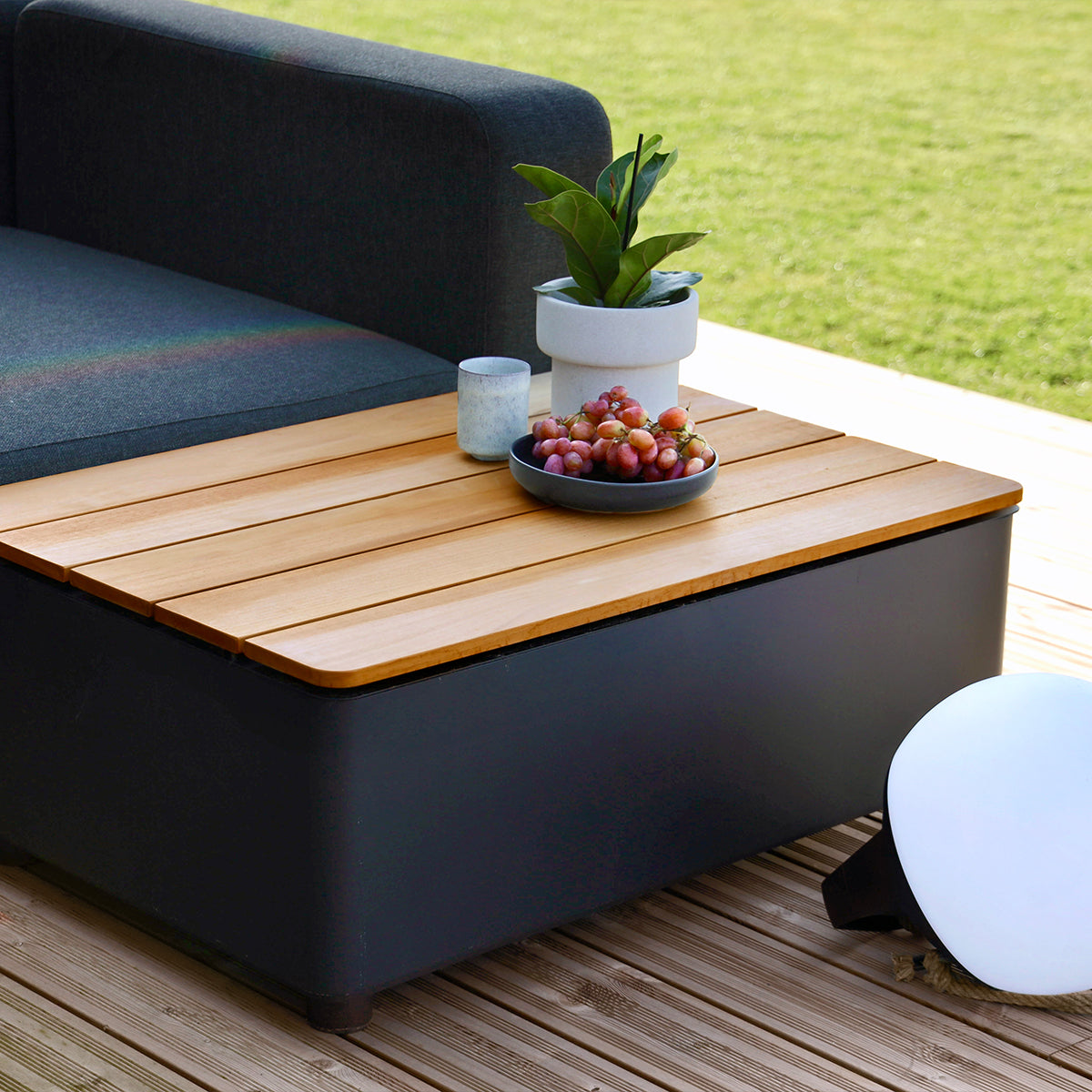 Patio Storage Table