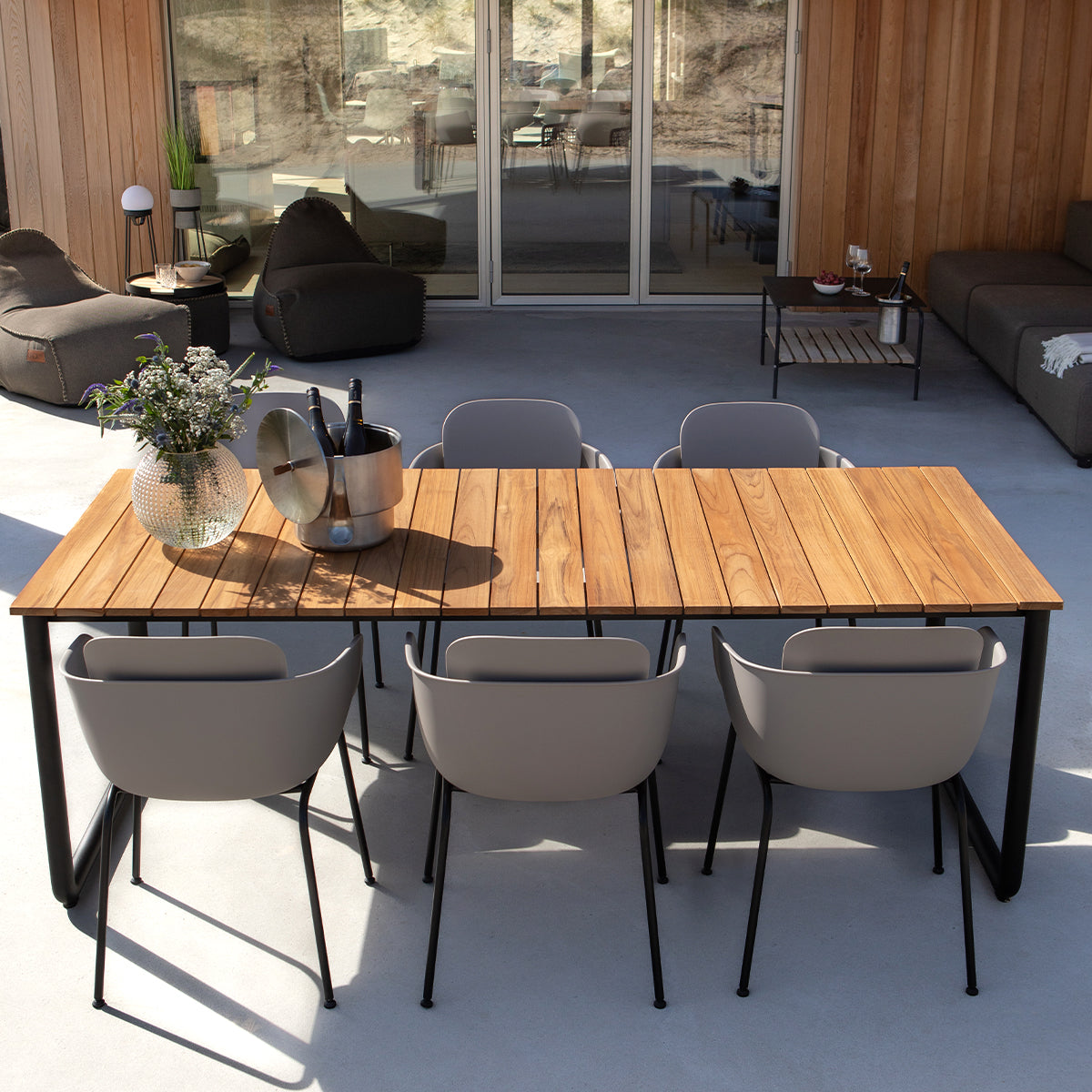 Patio Dining Table - 214x90