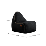 Cobana Junior Lounge Chair & Pouf