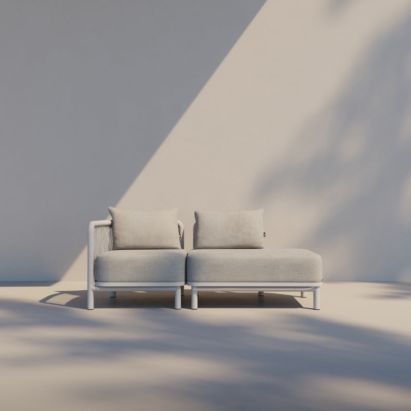 Kirra Lounge Sofa - 2 seater w/ open end