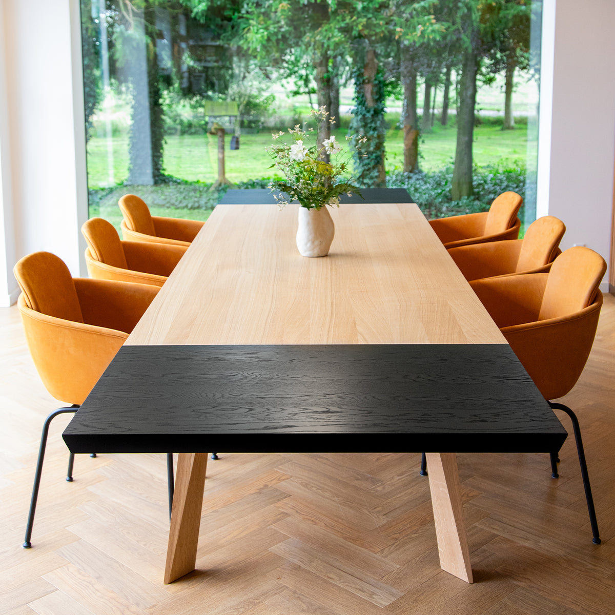 Edge Dining Table - Hoja extensible