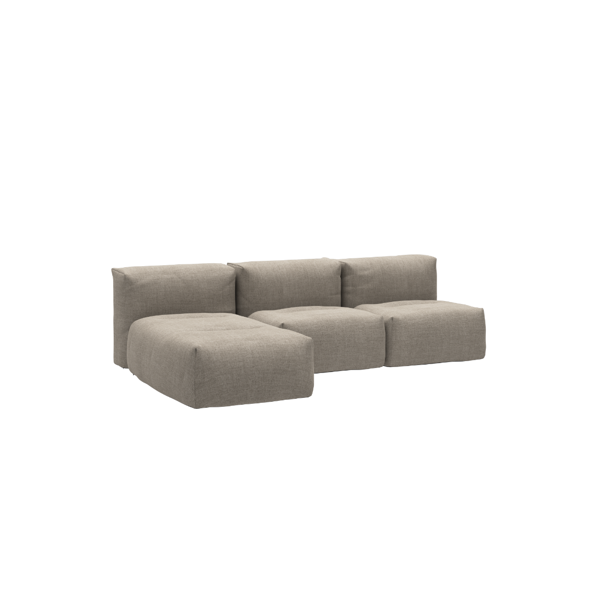 Soft Sofa - 3 Seater w/ Lounger