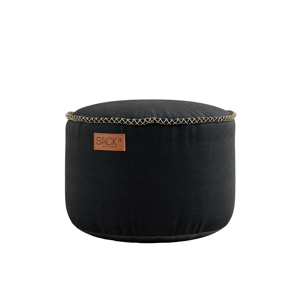 Canvas Pouf