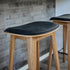 Nordic Bar Stool - Oak with stitches