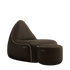 Medley Lounge Chair & Pouf