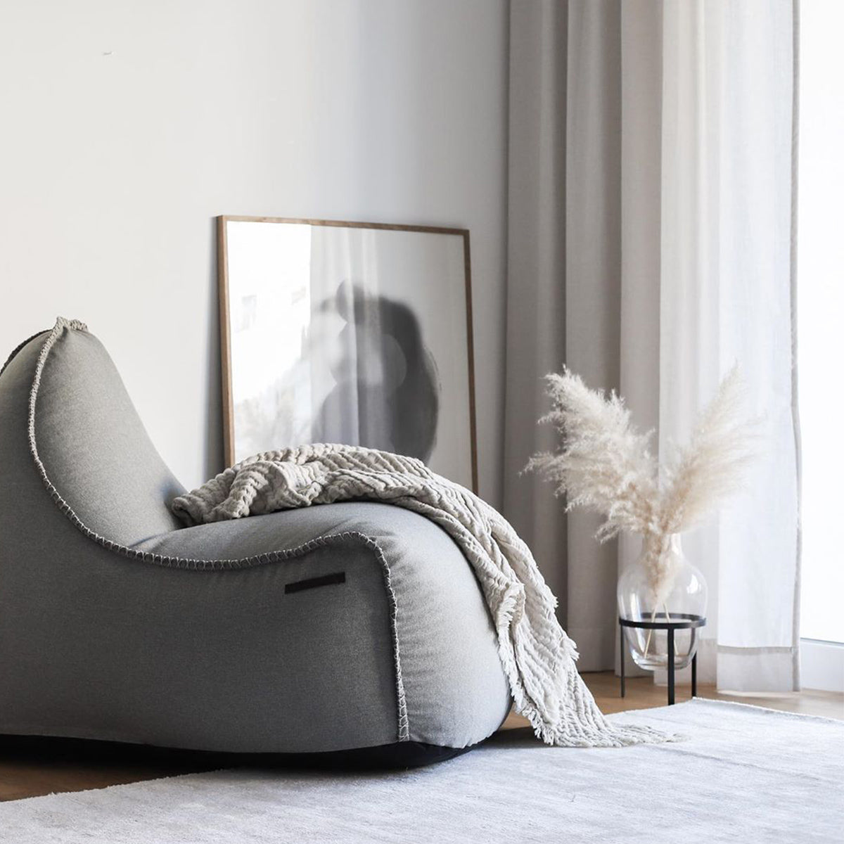 Medley Lounge Chair & Pouf