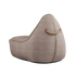 Canvas Lounge Chair & Pouf