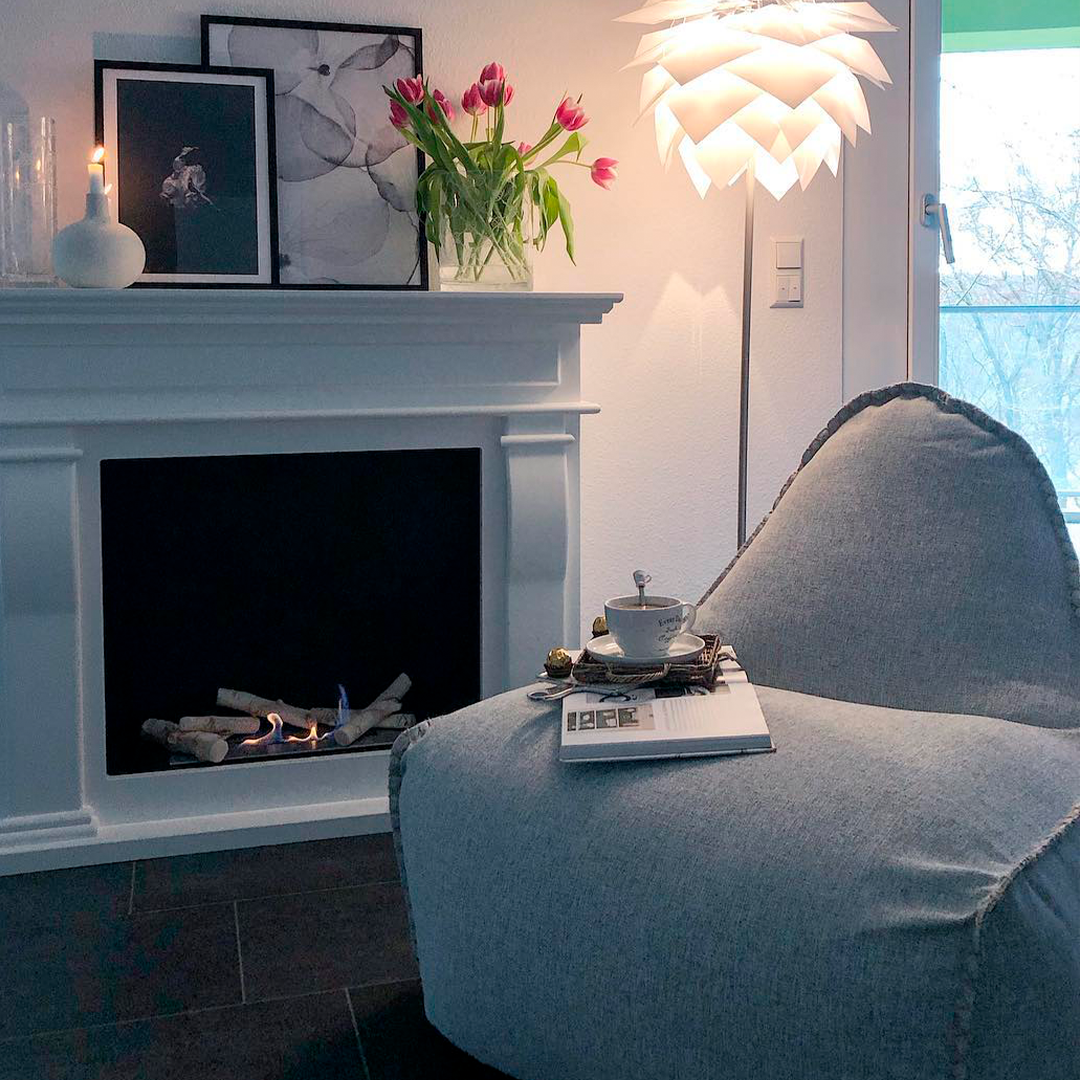 Cobana Lounge Chair & Pouf
