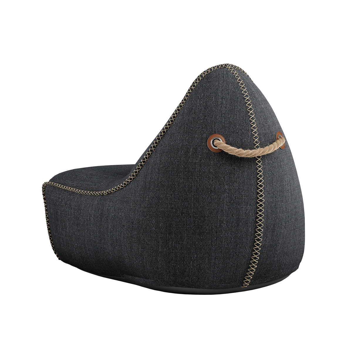 Cobana Lounge Chair & Pouf