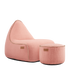 Cobana Lounge Chair & Pouf
