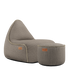 Cobana Lounge Chair & Pouf