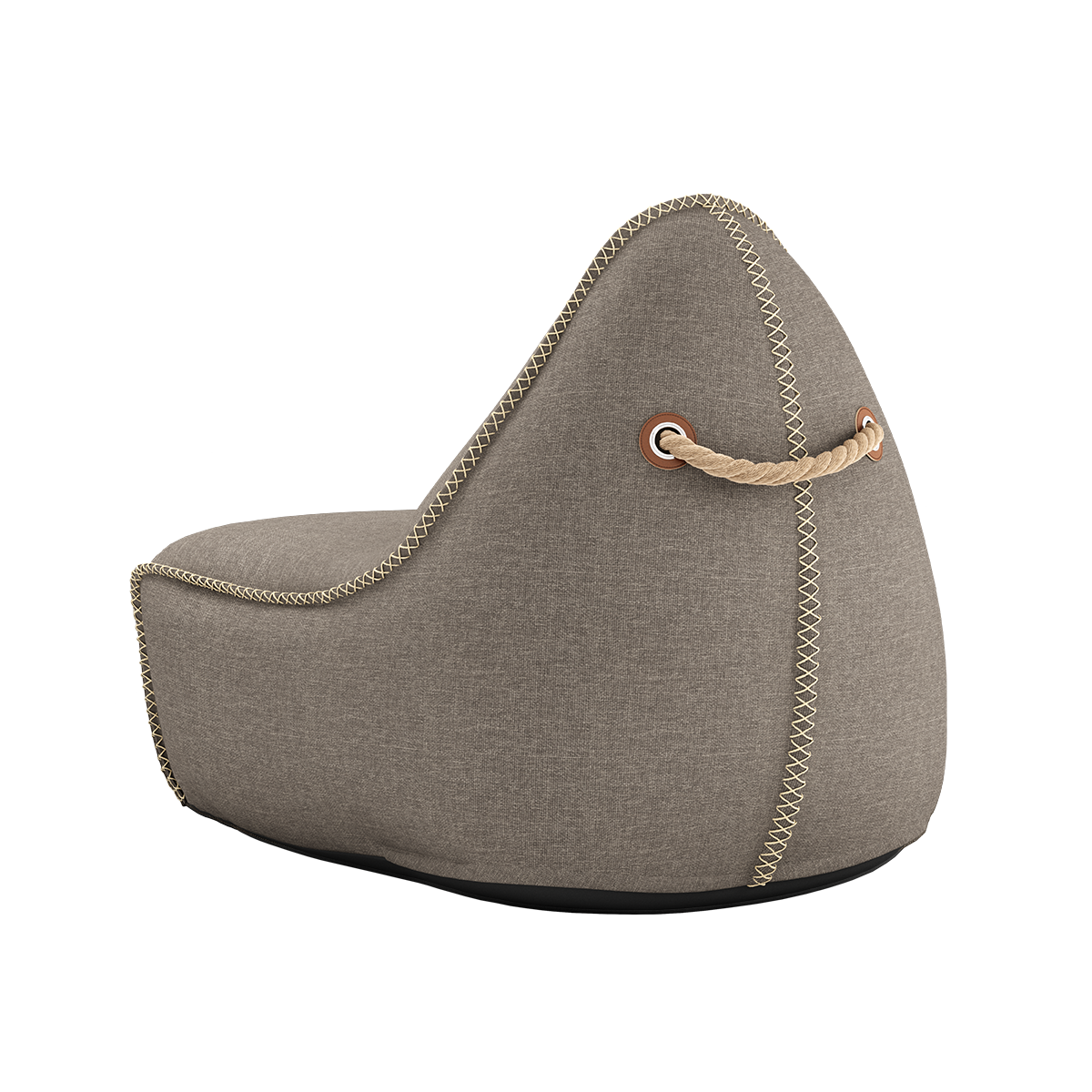 Cobana Lounge Chair & Pouf