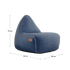 Cobana Lounge Chair & Pouf
