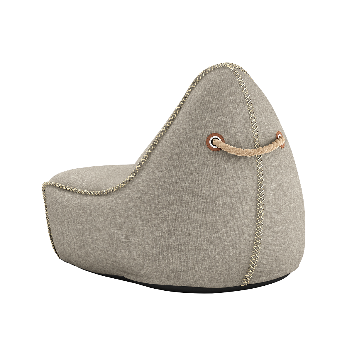 Cobana Lounge Chair & Pouf