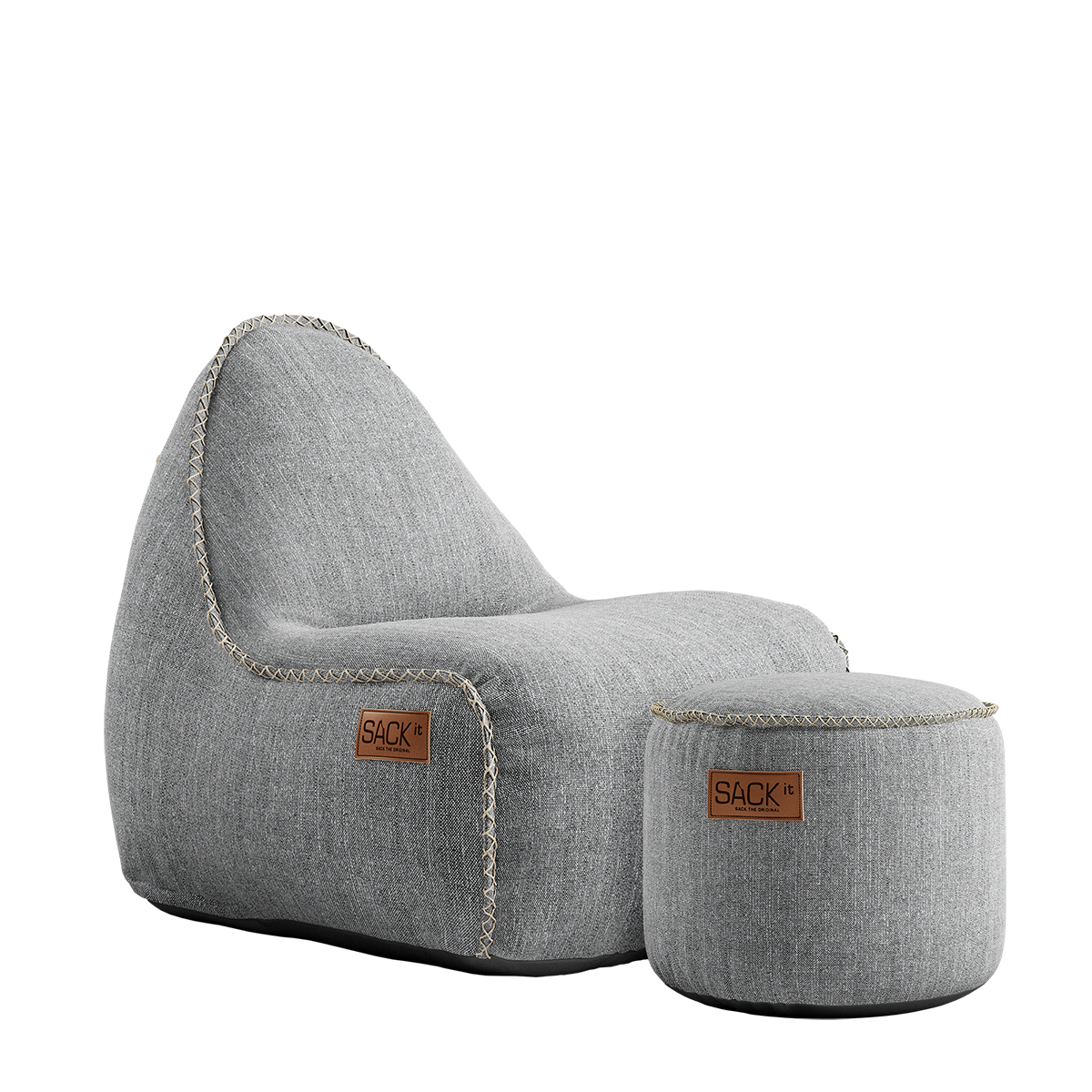Cobana Junior Lounge Chair & Pouf