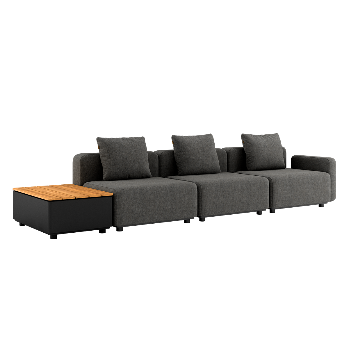 Cobana Lounge Sofa - 4 seater w/ Patio Storage Table