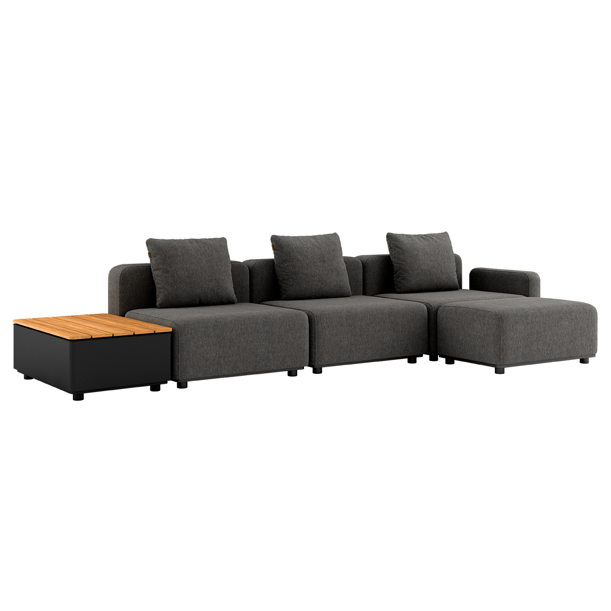 Cobana Lounge Sofa - 4 seater w/ Patio Storage Table