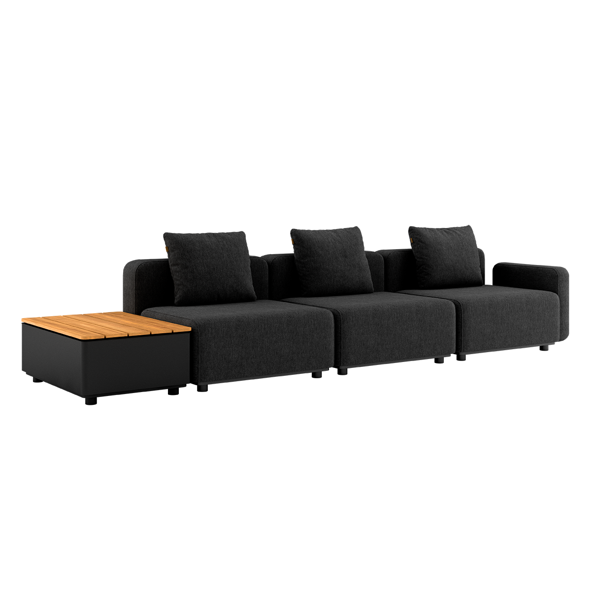 Cobana Lounge Sofa - 4 seater w/ Patio Storage Table