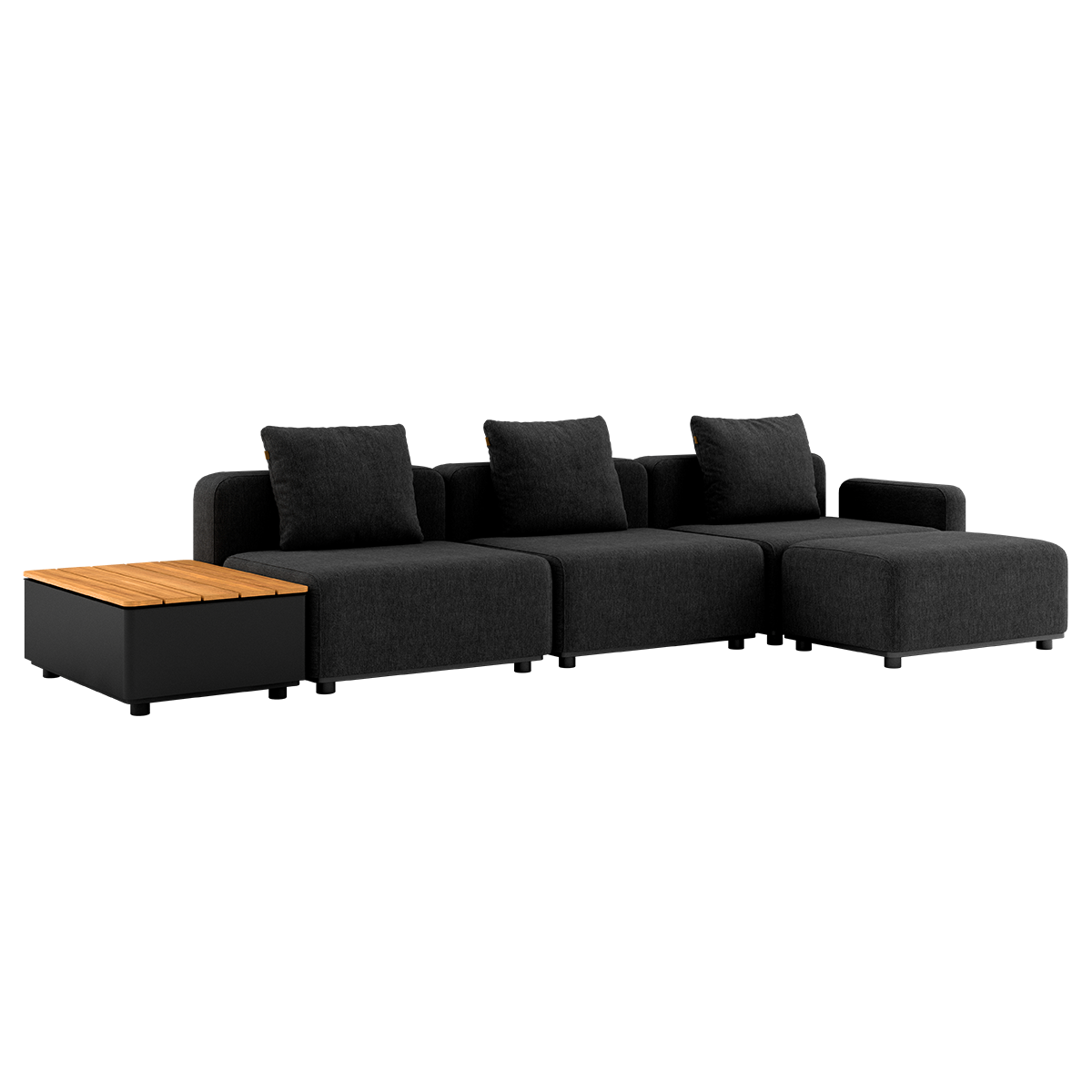 Cobana Lounge Sofa - 4 seater w/ Patio Storage Table