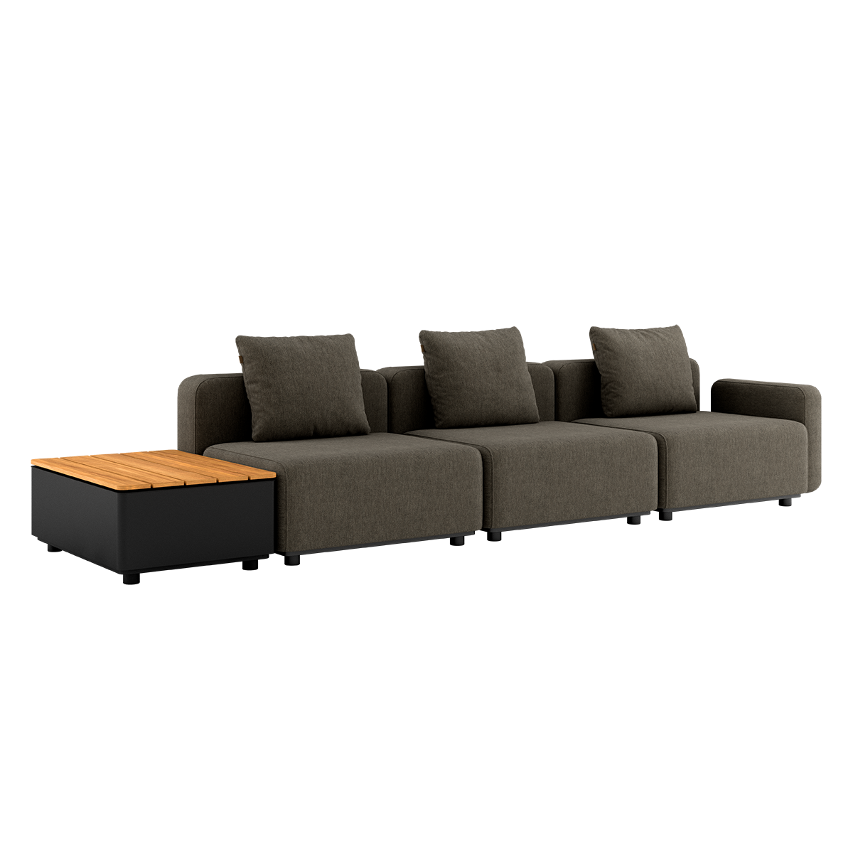 Cobana Lounge Sofa - 4 seater w/ Patio Storage Table