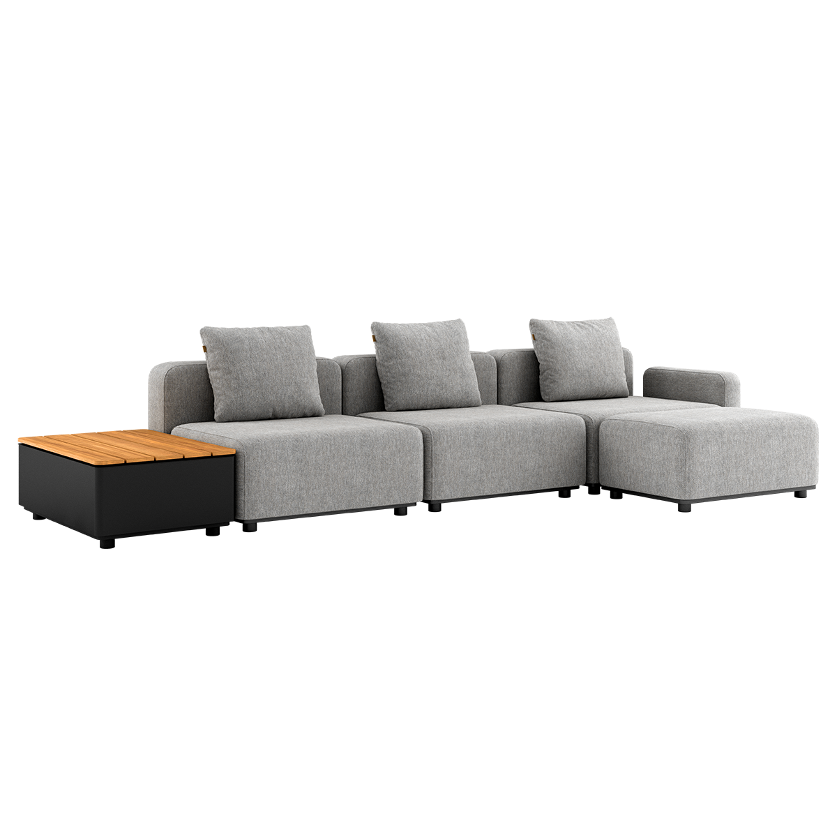 Cobana Lounge Sofa - 4 seater w/ Patio Storage Table