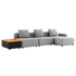 Cobana Lounge Sofa - 4 seater w/ Patio Storage Table