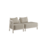 Kirra Lounge Sofa - 2 seater w/ open end