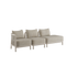 Kirra Lounge Sofa - 3 seater w/ open end