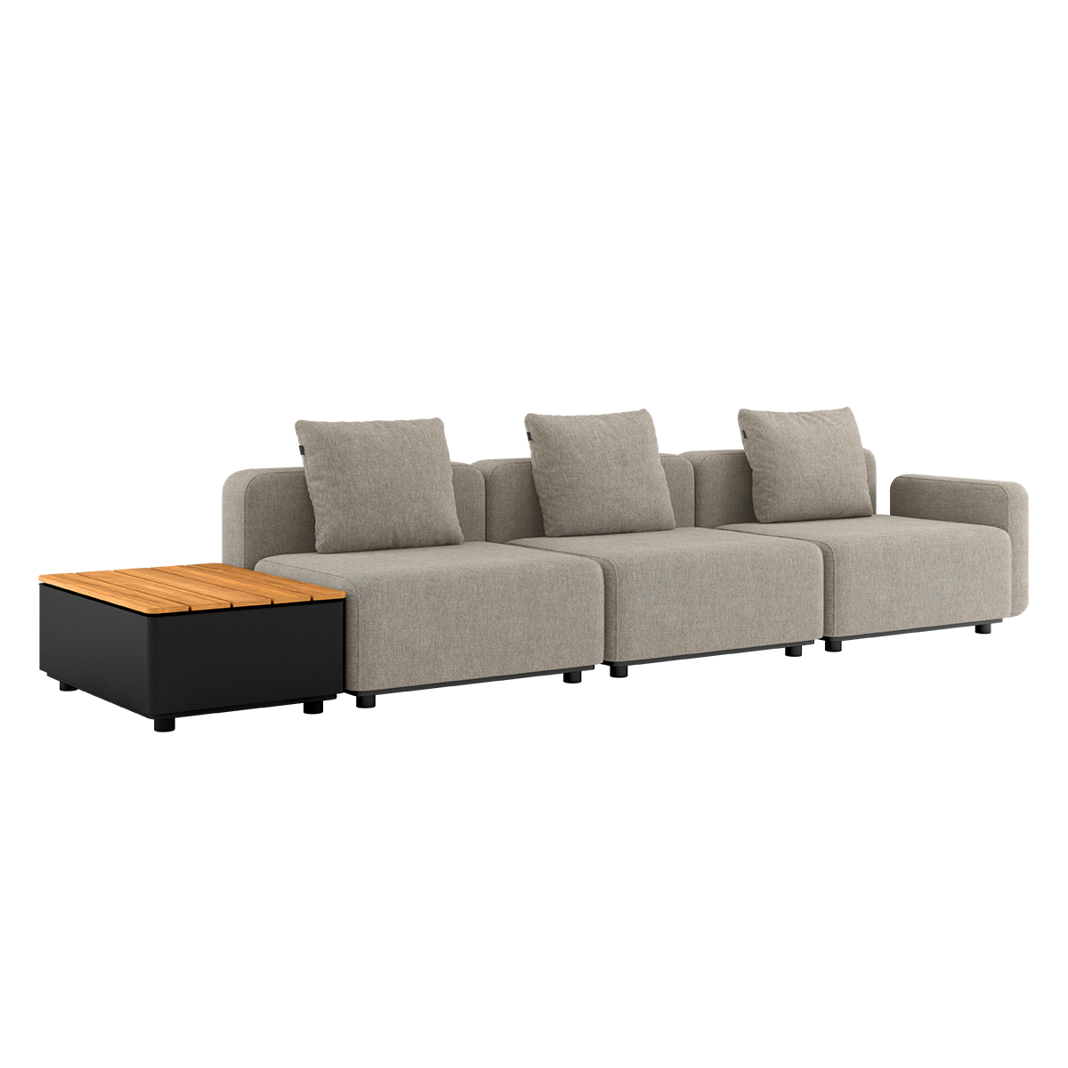 Cobana Lounge Sofa - 4 seater w/ Patio Storage Table