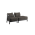Kirra Lounge Sofa - 2 seater w/ open end